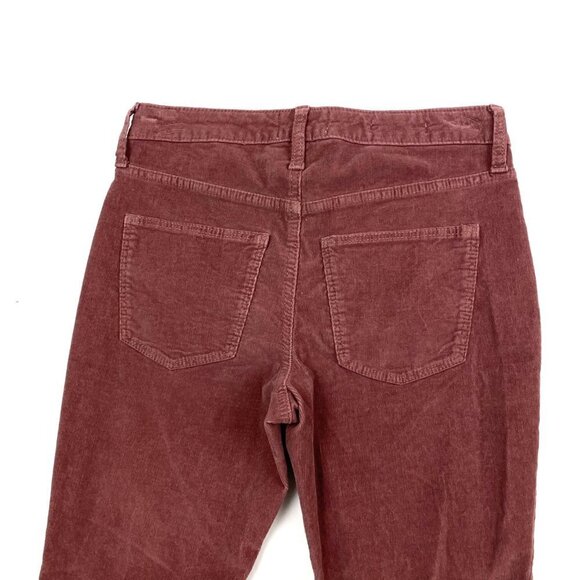 Universal Thread High Rise Skinny Women's size 2 Mauve Pink Corduroy Pants - Picture 2 of 4